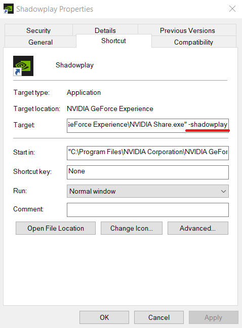 Enable NVIDIA ShadowPlay unsupported systems